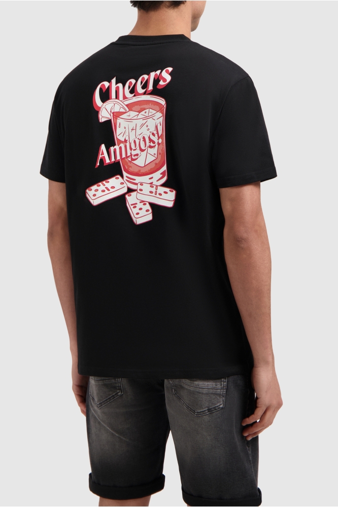 T SHIRT 25010117 02 BLACK